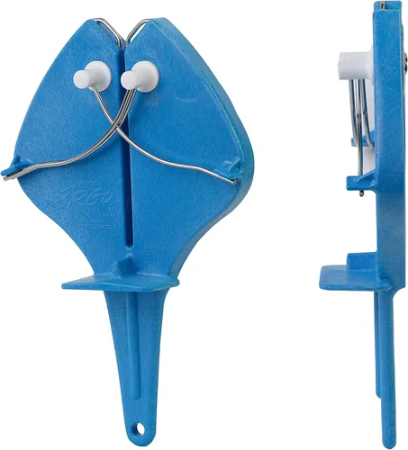 Vista 2 de ERGO STEEL 3 Herramienta de afilado de mantenimiento de bordes de cuchillos (Azul)