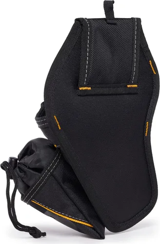 Vista 7 de ToughBuilt – Funda para taladro, funda para herramientas de servicio pesado, correa de seguridad ajustable, bolsillos para brocas y construcción