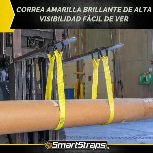 Vista 6 de SmartStraps Eslinga de elevación de tela de nailon de 2 pulgadas x 4 pies