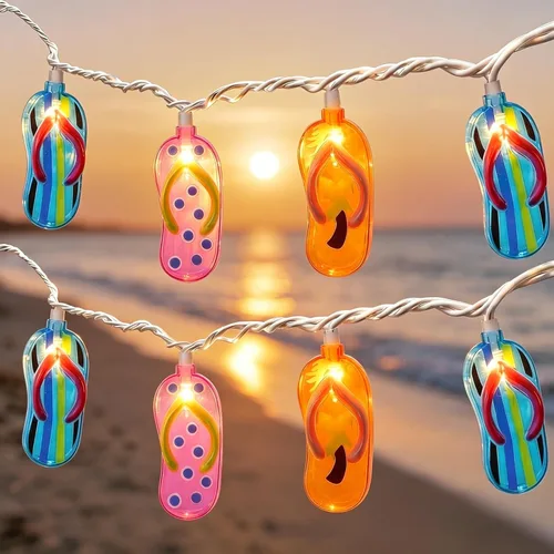Vista 26 de Guirnalda de luces de trébol, 8.5 pies para decoración del día de San Patricio con 10 luces de trébol verde, luces de hadas de trébol conectables
