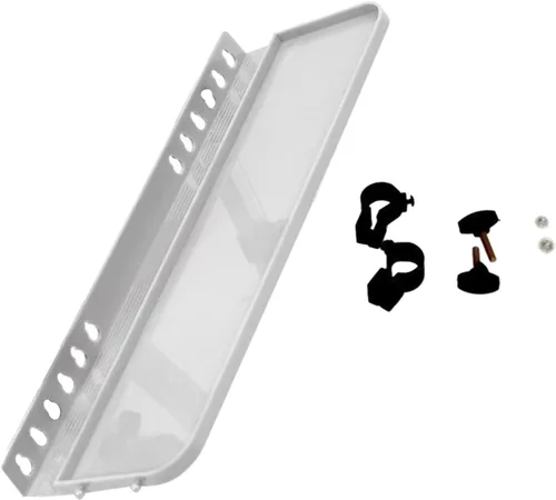 B Baosity Bandeja de caballete desmontable, bandeja ligera para pinceles, bandeja de almacenamiento universal multiusos, fácil de instalar, color