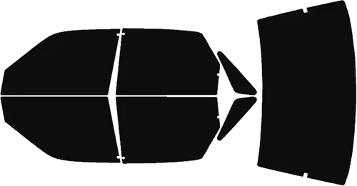 Vista 17 de AUTOTEK Película de tinte precortada para ventanas en la parte trasera de automóviles, protección solar de privacidad, vidrio antiroturas, 2 capas