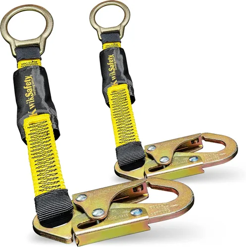 Vista 7 de KwikSafety - Charlotte, NC - Dolphin Dorsal [1 unidad] Extensor de anillo en D de 18 pulgadas [fácil conexión] Arnés de extensión de cordón