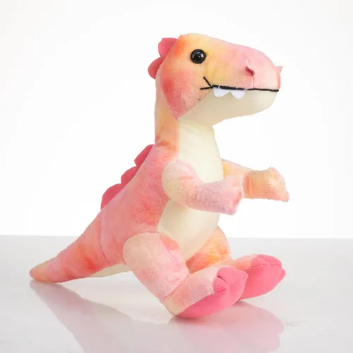 Vista 11 de HollyHOME Animal de peluche de dinosaurio, juguetes de peluche de Azul