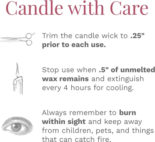 Vista 7 de CANDLE-LITE Fragancia perfumada de cerezas negras jugosas, una vela de aromaterapia de 3 mechas de 10 onzas con 20-40 horas de tiempo de combustión