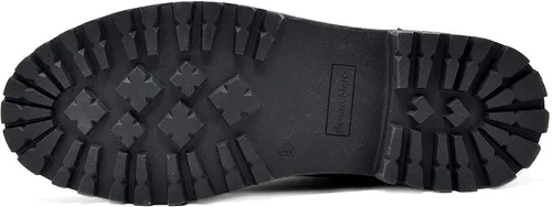 Vista 8 de Bruno Marc - Botas para hombre de combate estilo Oxford para motocicleta