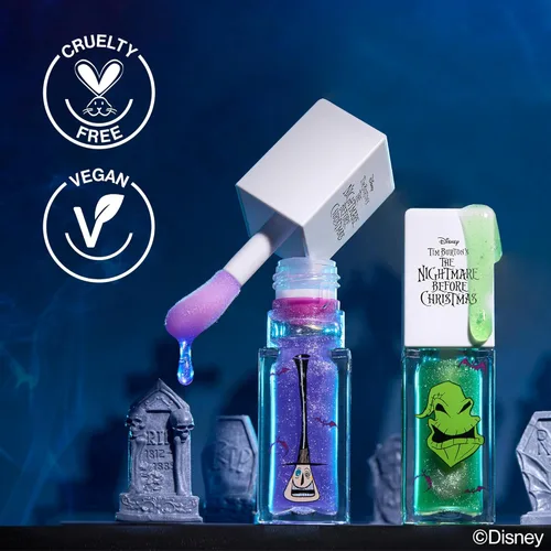 Vista 10 de wet n wild Disney Edición limitada de la Noche antes de Navidad Caja PR - Set de coleccionista en forma de ataúd con maquillaje de ojos, cara