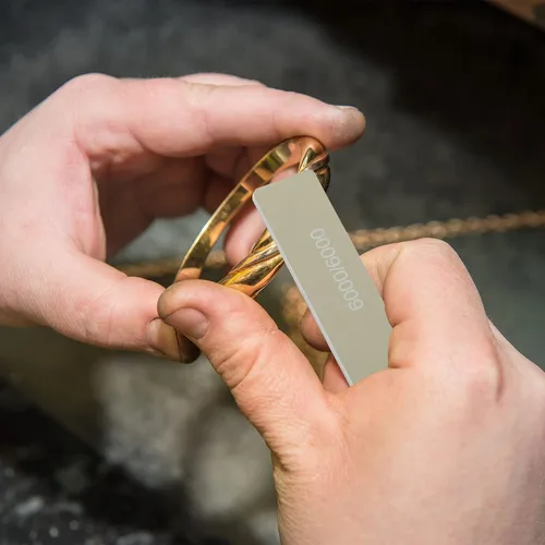 Vista 4 de Honoson 10 Piezas Palitos de Lijado Palitos de Lijado para Pulir para Modelos de Plástico Granos Surtidos Manualidades Metal Madera Herramientas
