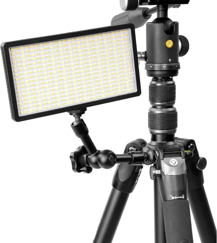 Vista 9 de Vanguard VEO3T235ABP Trípode de viaje de aluminio con cabeza de bola, mango extraíble y zapata rápida con soporte integrado para teléfono inteligente