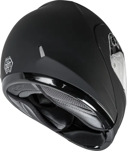 Vista 3 de GMAX Casco modular MD-04 (negro mate, mediano) - Aprobado por FMVSS 218