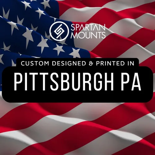 Vista 6 de Spartan Mounts Compatible con pistolas Glock Gancho de montaje para pantalla de pared de pistola Sistema de organización de almacenamiento