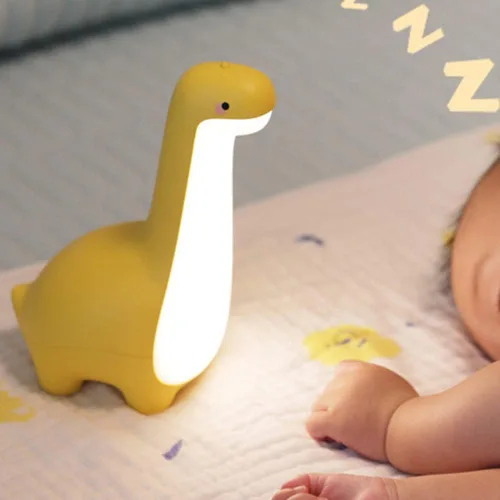 Vista 12 de Luz nocturna de pato PP, lámpara de noche ajustable recargable por USB, control táctil de apagado automático lámpara de noche con bonito soporte