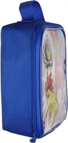 Vista 3 de INTIMO Beyblade Burst Show Bel Daizora Valt Aoi - Lonchera con compartimento individual, 10 pulgadas