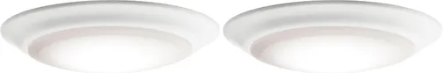 Vista 14 de Kichler 43846WHLED30 - Lámpara LED de montaje empotrado, color blanco, 3000 K, 43846WHLED30 7.5” Ceiling Flush Mount Wet Rated Interior Dimmable