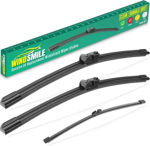 Vista 19 de 15" 15" 13" Juego de 3 limpiaparabrisas de repuesto para parabrisas para Jeep Wrangler 2007-2017 / Jeep Wrangler JK 2008-2018 limpiaparabrisas