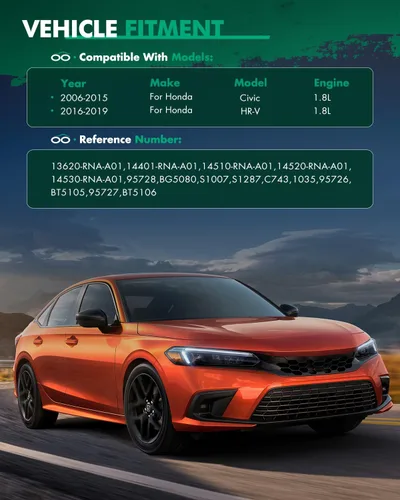 Vista 4 de SCITOO Kit de cadena de distribución para Honda Civic 1.8L TK246 2006-2009