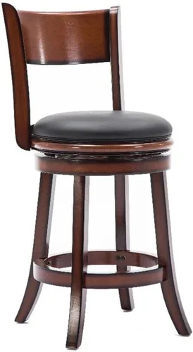 Boraam Taburete giratorio Palmetto de 24" - Brandy
