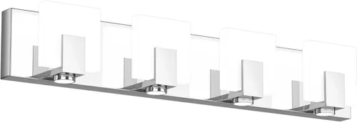 Vista 14 de SOLFART 6 luces ajustables negras para tocador de baño, modernas lámparas LED de tocador, accesorios de iluminación de baño para espejo de 41