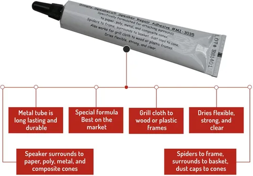 Vista 2 de JL Audio FSK-10JL-1 Kit de reparación de altavoz de espuma individual de 10 pulgadas (individual)