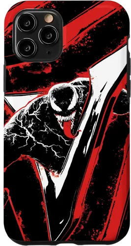 Vista 29 de Marvel Venom: Let There Be Carnage - Carcasa para iPhone 17, color rojo y negro