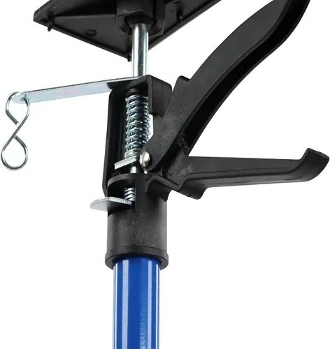 Vista 4 de BISupply Poste de soporte ajustable: gatos de tercera mano expansibles de 4 a 9.5 pies para instalar gabinetes, paneles de yeso, más