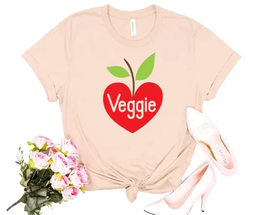Vegan T-Shirt for Women Plant Power Shirt Gift for Vegetarian Vegan Clothing Women Plant Powered Top Plant Based Life Tee