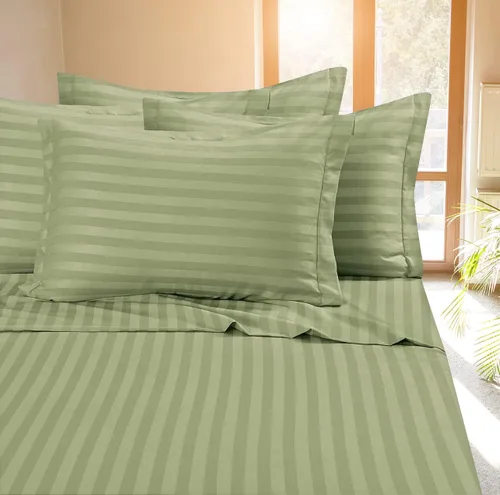 Vista 8 de CrystalTowels Super Luxury Hotel Group - Juego de sábanas de 4 piezas, microfibra de doble cepillado, sin arrugas, bolsillos profundos, sábanas Beige