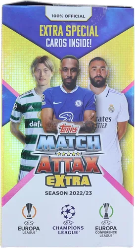Vista 3 de Topps Caja expositora extra de la UEFA Champions League Match Attax 2022/23