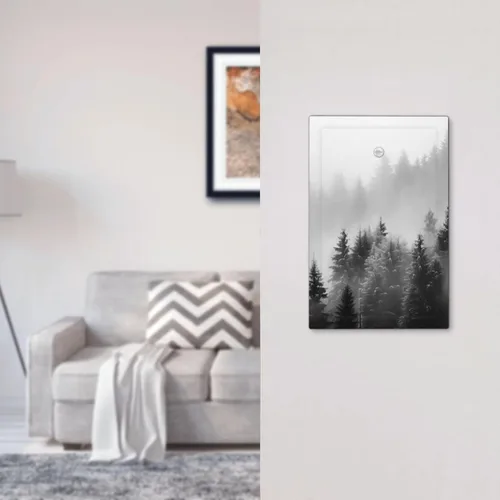 Vista 193 de Cubiertas de salida de impresión de líneas doradas de granito de mármol marrón, 1 palanca y 1 combinación basculante, placa decorativa de pared