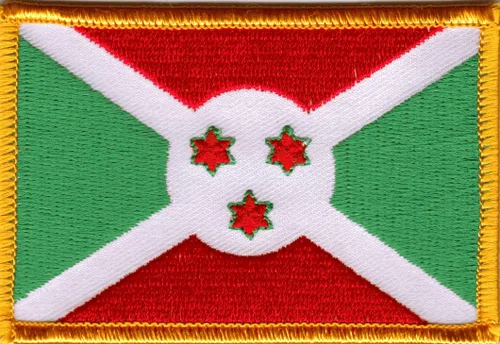 Vista 7 de Parche de la bandera de Dinamarca con gancho que mide 3.50 x 2.25 pulgadas, emblemas bordados de bandera con respaldo de gancho