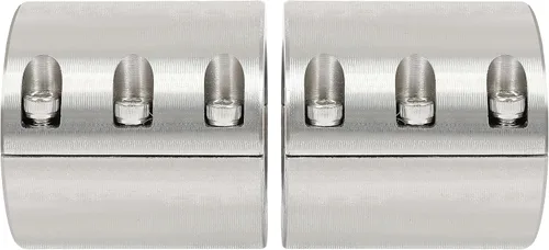 Vista 6 de HECASA Abrazaderas de tubo de cuello dividido de 2 pulgadas compatibles con conector de barra antivuelco UTV, abrazaderas de tubo soldables, 2 piezas