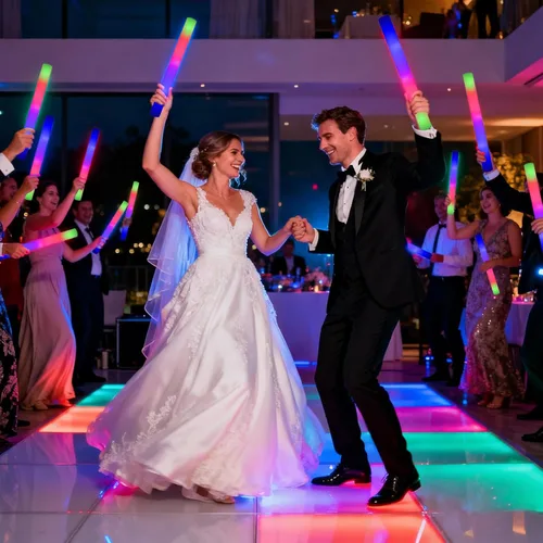 Vista 7 de 30 varillas de espuma iluminadas a granel, suministros de fiesta que brillan en la oscuridad con 3 modos intermitentes, varitas brillantes