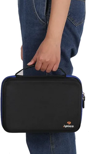 Vista 8 de Aproca Funda protectora portátil de almacenamiento duro, para piscinas, inflador de neumáticos, compresor de aire portátil, bomba de aire