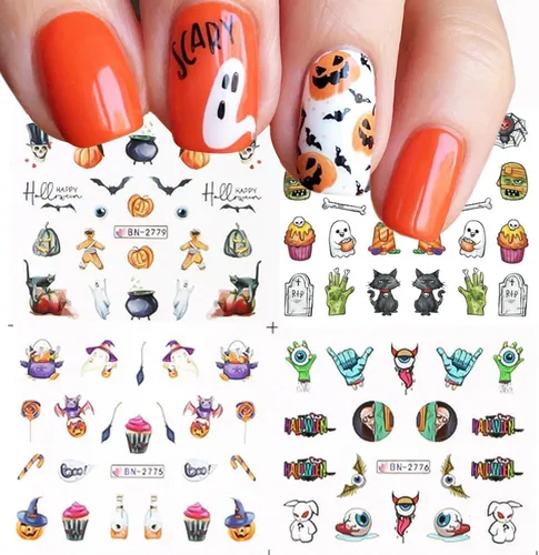 Vista 5 de Calcomanías de arte de uñas de flores, calcomanías de uñas de transferencia de agua, suministros de arte de uñas, lirio de verano, orquídea