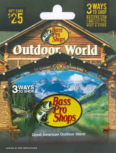 Tarjeta de regalo Bass Pro Shops