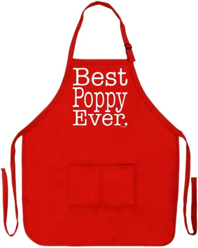 Vista 21 de Best Grandpa Papa Gramps Pop-Pop o Poppy Ever - Delantal ajustable con pechera de dos bolsillos