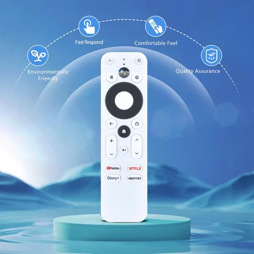 Vista 3 de Nueva voz de repuesto para control remoto Onn TV, compatible con Onn Google 4K Streaming Box, para Android TV 4K UHD Stick 100026240 (no para 4k Pro)