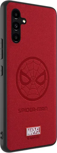 Vista 3 de IRON SPIDER Funda para Galaxy A05S 5G, con personaje de superhéroe Samsung A05S - Funda de piel color azul capitán