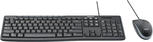 Vista 2 de Logitech Media Combo MK200 Teclado de tamaño completo y ratón óptico de alta definición