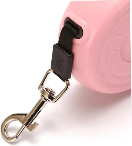 Vista 4 de Retractable Pet Leash Automatic Nylon Dog Lead 5m Extendable Traction Rope for Cat