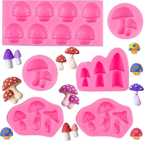 Vista 12 de Moldes de silicona estilo barroco, moldes de encaje de volutas y encaje para fondant, molde de flor en relieve vintage, molde de filigrana 3D