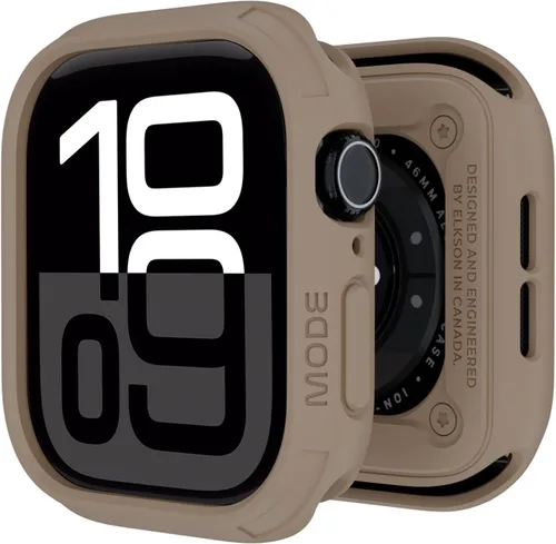 Vista 27 de elkson Compatible con Apple Watch 41mm Estuche Amortiguador, Estuche Resistente Serie Quattro para Apple Watch e iWatch Series 9 8 7, Cubierta