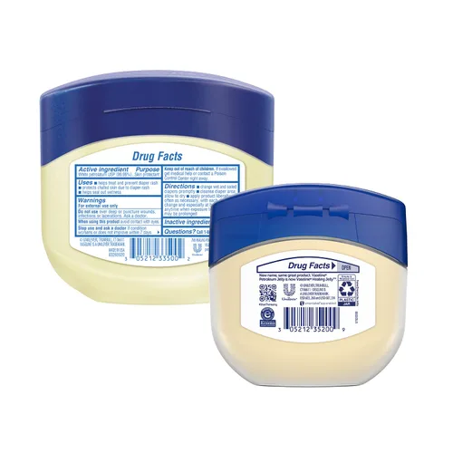 Vista 2 de Vaseline Jalea curativa original, paquete variado de 2 tamaños – Protector de piel #1 recomendado por dermatólogos, ungüento curativo para belleza