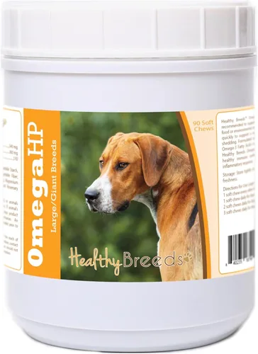Vista 157 de Healthy Breeds Siberian Husky Omega HP - Masticables suaves para piel y pelaje, 90