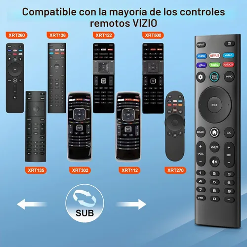 Vista 4 de Paquete de 2 controles remotos de repuesto para Samsung Smart TV, sin