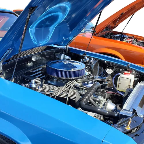 Vista 8 de Redline Tuning 21-11012-02 - Sistema de capucha QuickLIFT Plus compatible con Ford Mustang y Mercury Capri 1979-1998 (todos los componentes negros)