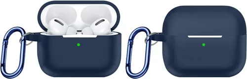 Vista 7 de Sahara - Venture Series - Funda de silicona para AirPods Pro (2ª generación), azul medianoche (HP00051)