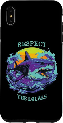 Vista 7 de iPhone 14 Shark Ocean Animal Rights Respeta el caso de los locales