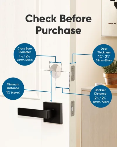 Vista 6 de eufy Smart Lock E31, cerradura inteligente para puerta con entrada sin llave y huella dactilar compatible con el ecosistema Apple Home, para puerta