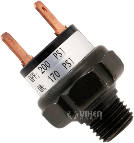 Vista 6 de Vixen Horns Compresores de aire dobles a bordo de alta resistencia de 200 PSI. Reemplazo universal para bocina de tren